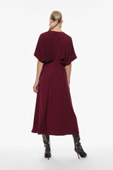 VESTIDO IMPERIAL COM CINTO DE FIVELA - Carla Valente