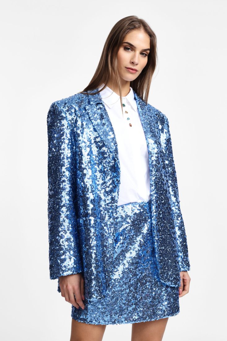 BLAZER PLEASE LANTEJOULAS - Carla Valente