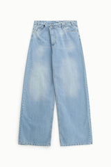 CALÇA PLEASE WIDE LEG CINTURA TRESPASSE - Carla Valente