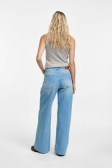 CALÇA PLEASE WIDE LEG CINTURA TRESPASSE - Carla Valente