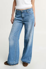 CALÇA PLEASE FLARE CINTA DESCIDA - Carla Valente