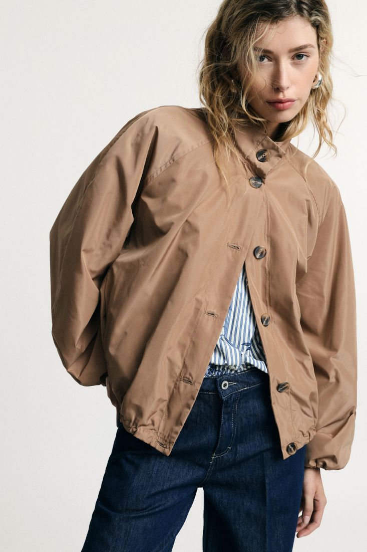 BOMBER PLEASE REGULAR FIT C/ ELASTICO - Carla Valente