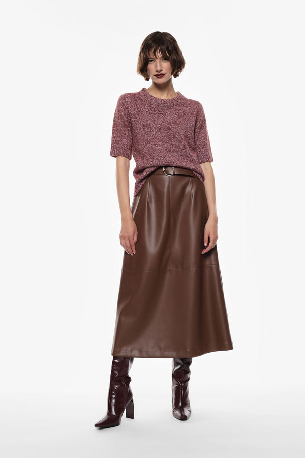 SAIA IMPERIAL ECOPELE MIDI C/ CINTO - Carla Valente