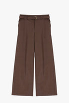 CALÇA PLEASE ECO PELE COM CINTO - Carla Valente