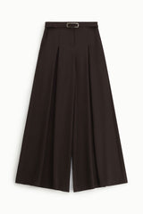 CALÇAS IMPERIAL DE CORTE FLUIDO COM CINTO - Carla Valente