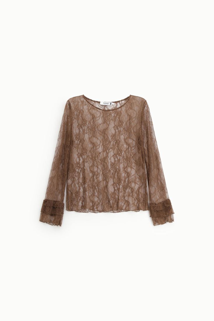 CAMISOLA PLEASE RENDA - Carla Valente
