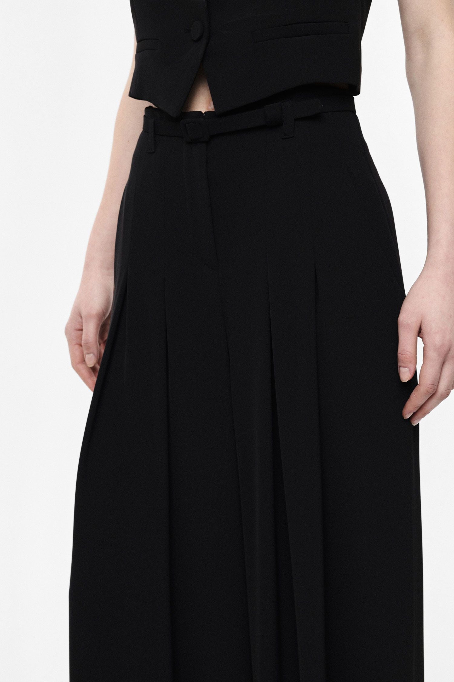 CALÇA IMPERIAL WIDE LEG C/CINTO - Carla Valente