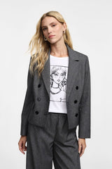 BLAZER PLEASE CROPPED BOTÕES DUPLOS - Carla Valente