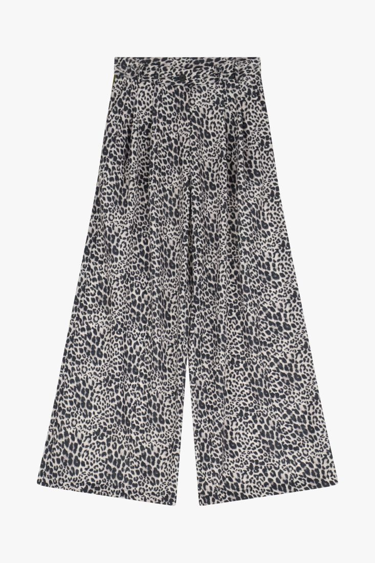 CALÇA PLEASE WIDE LEG ANML PRINT