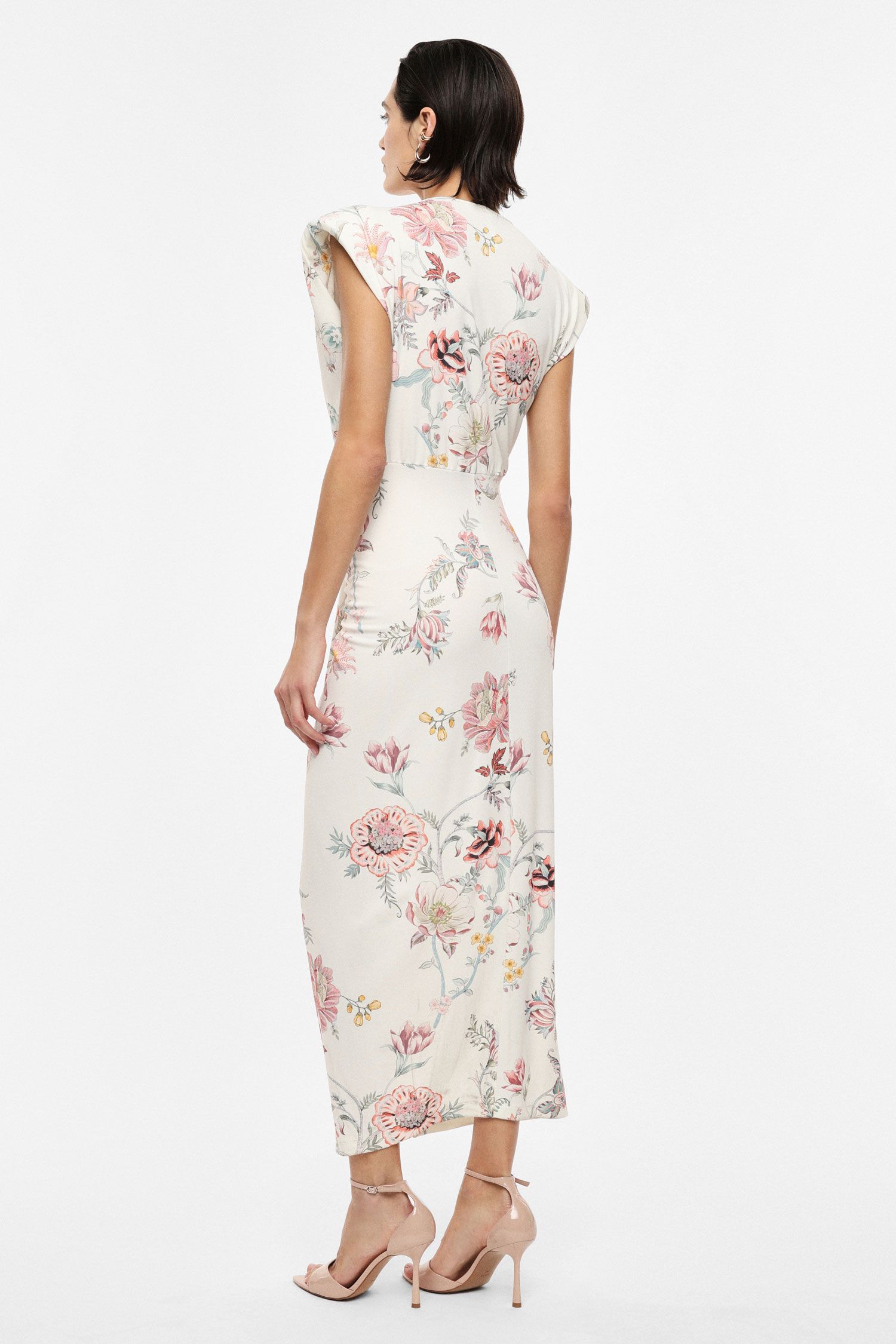 VESTIDO IMPERIAL COMPRIDO FLORAL DECOTEV - Carla Valente