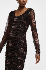 VESTIDO PLEASE COMPRIDO ESTAMPADO - Carla Valente