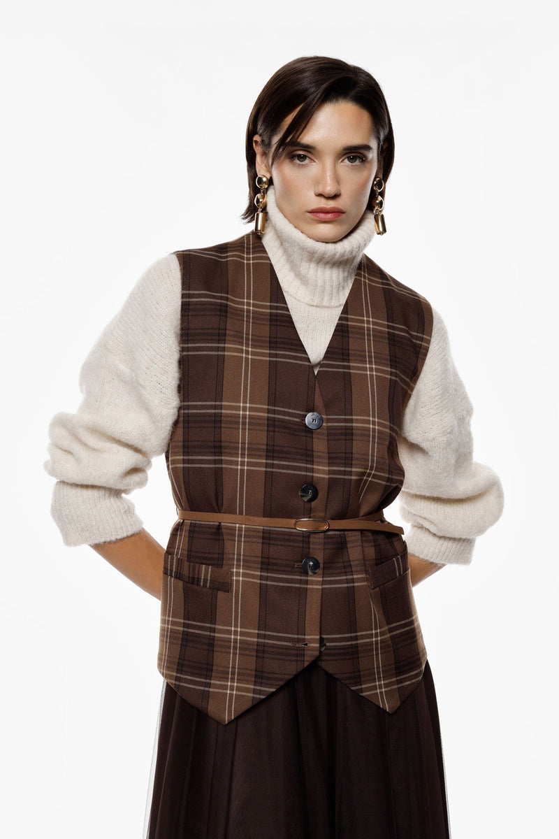 COLETE IMPERIAL ALFAITARIA XADREZ - Carla Valente