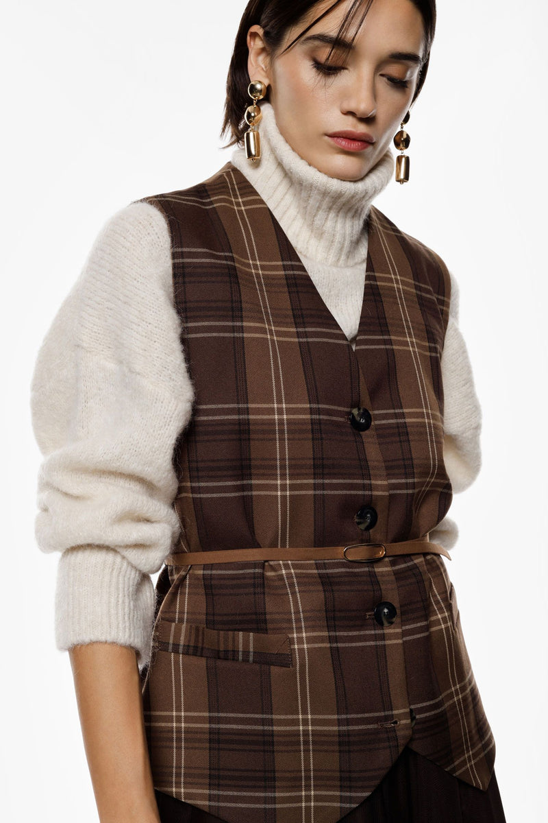 COLETE IMPERIAL ALFAITARIA XADREZ - Carla Valente