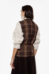 COLETE IMPERIAL ALFAITARIA XADREZ - Carla Valente