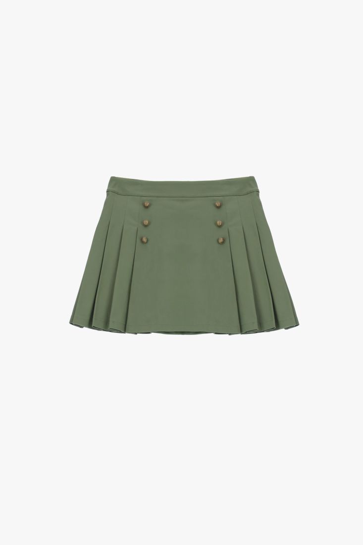 SAIA PLEASE CURTA COM PREGAS E BOTÕES DECORATIVOS - Carla Valente