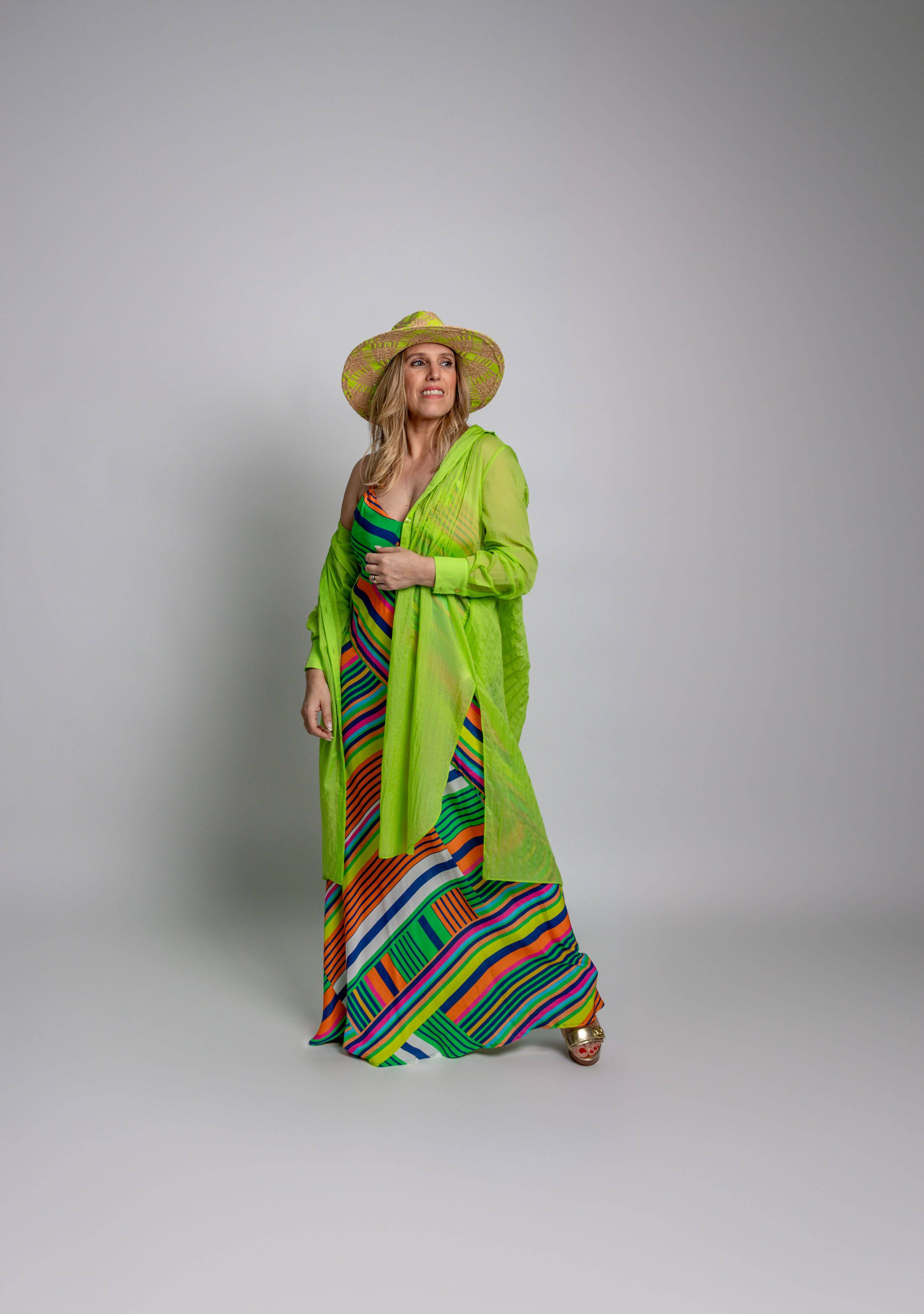 VESTIDO LOLA CASADMNT MIDI C/ALÇA MULTIR - Carla Valente