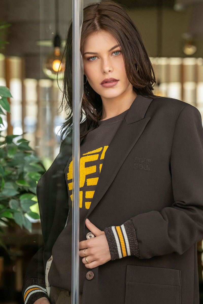 BLAZER FOURSOUL TIRA RECTA - Carla Valente