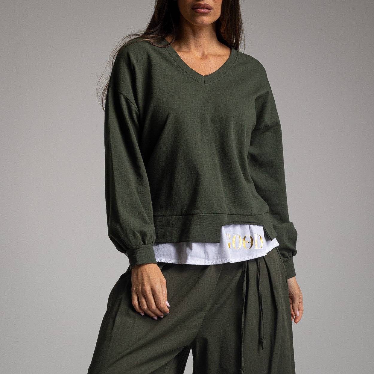 CAMISOLA ALBNS GOOD VIBES - Carla Valente