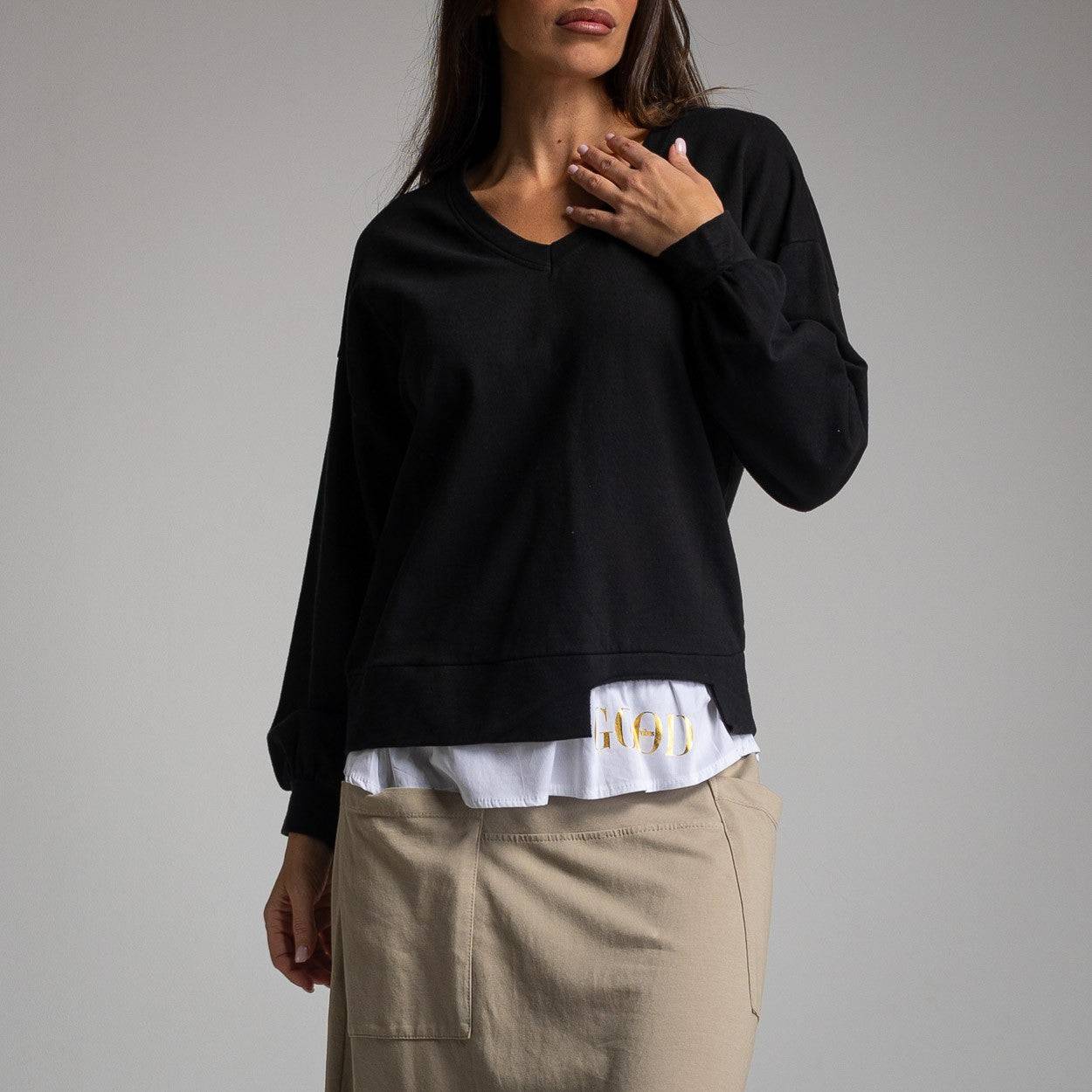 CAMISOLA ALBNS GOOD VIBES - Carla Valente