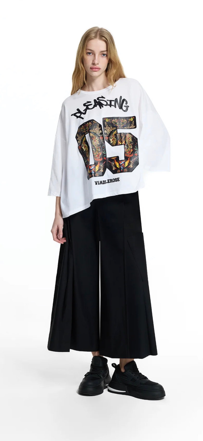 T-SHIRT VDR CROPPED PLEASE SING Nº 5 - Carla Valente