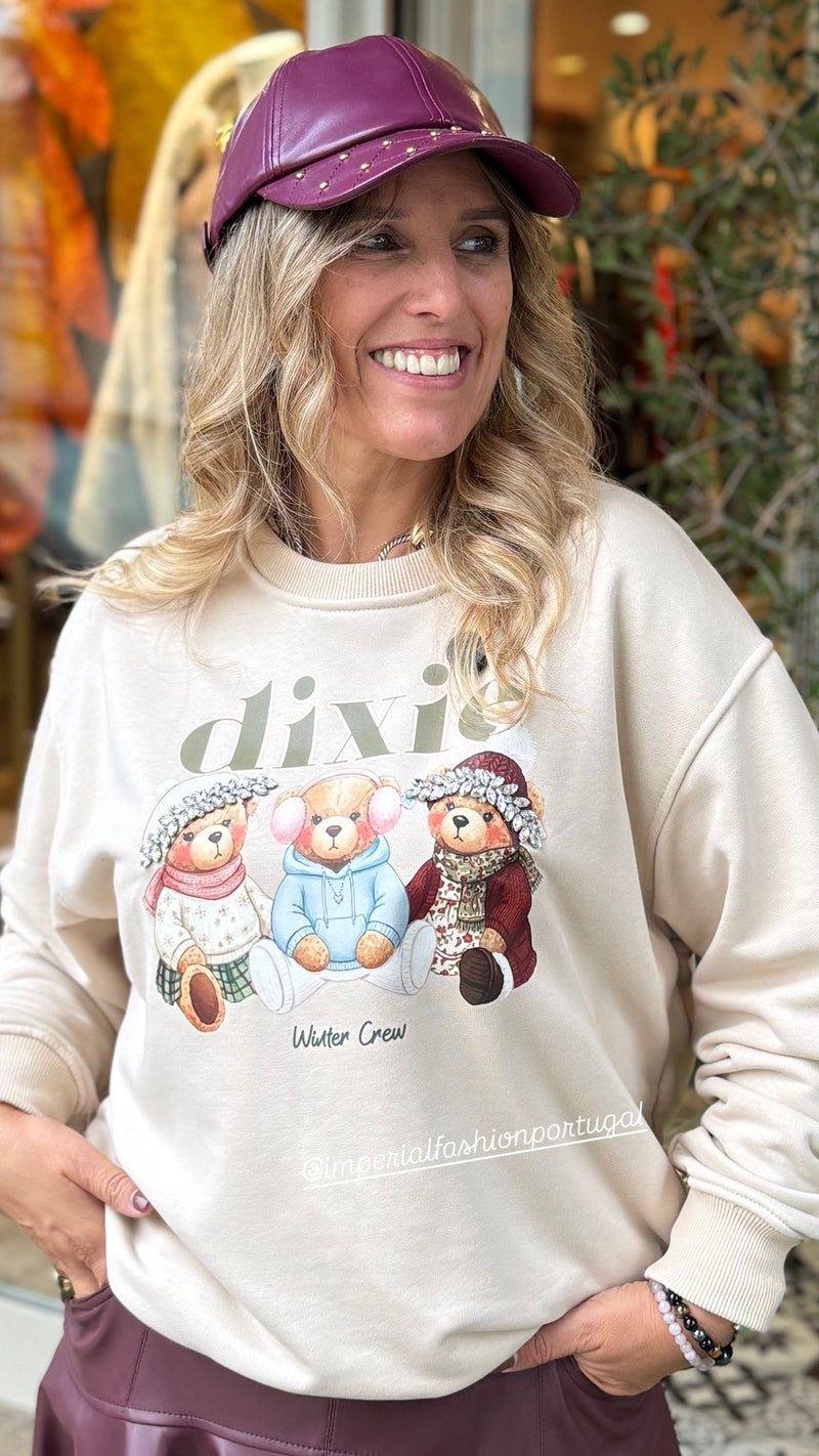 SWEATER DIXIE URSOS WINTER CREW - Carla Valente