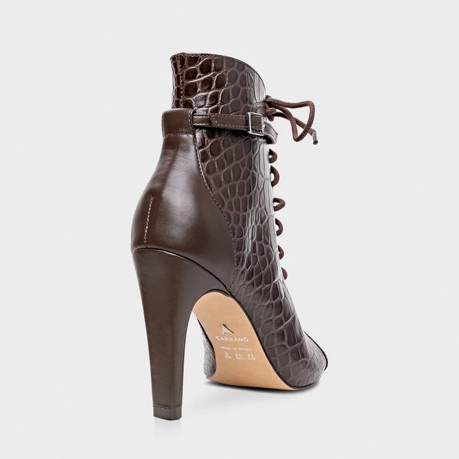BOTA CARRANO OPEN FIVELA COURO CROCCO - Carla Valente