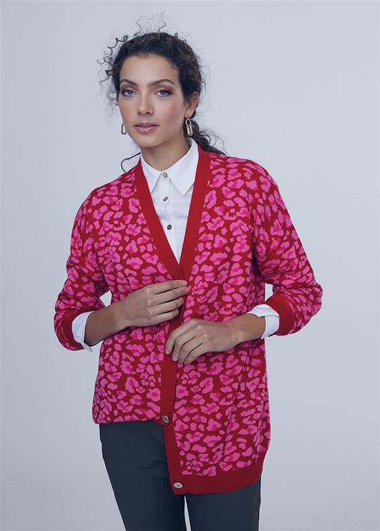 CARDIGAN LOLA CASADMNT ANML PRINT - Carla Valente