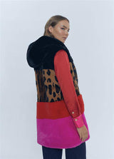 COLETE LOLA CASADMNT FAKE FUR ANML PRINT BICOLOR - Carla Valente