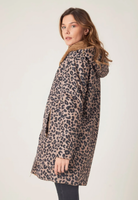 PARKA ESCNDL REVERSIVEL COM CARAPUÇO FORRO ANML PRINT - Carla Valente