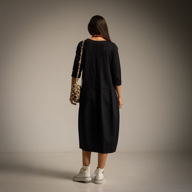 VESTIDO ALBNS OVERSIZE COM BOLSOS