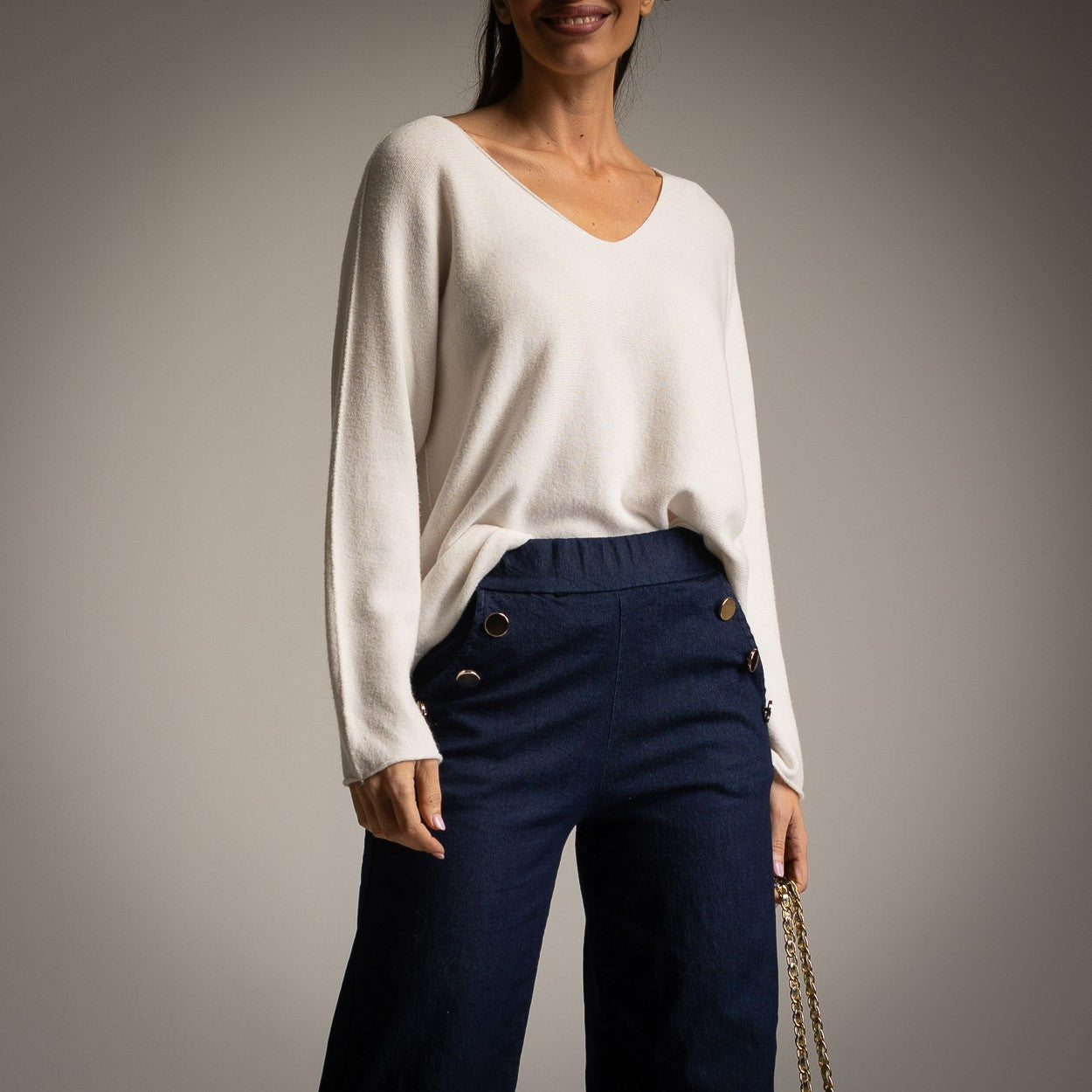 CAMISOLA ALBNS DE TEXTURA SUAVE - Carla Valente