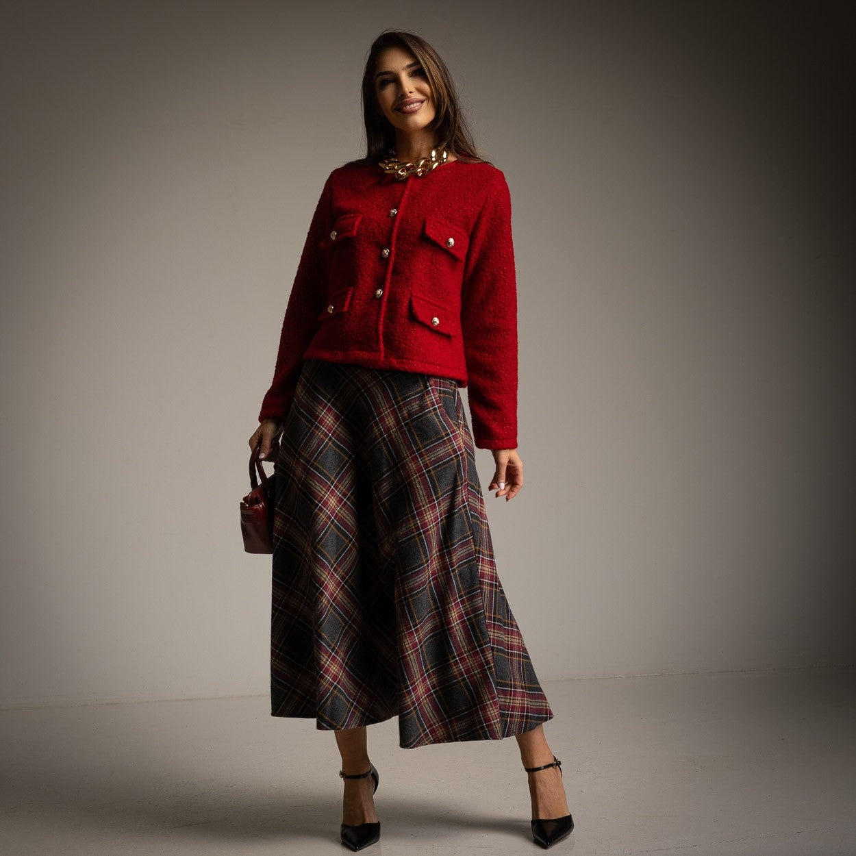 JAQUETA ALBNS BAGUILLA COM BOLSOS DE BOTÕES - Carla Valente