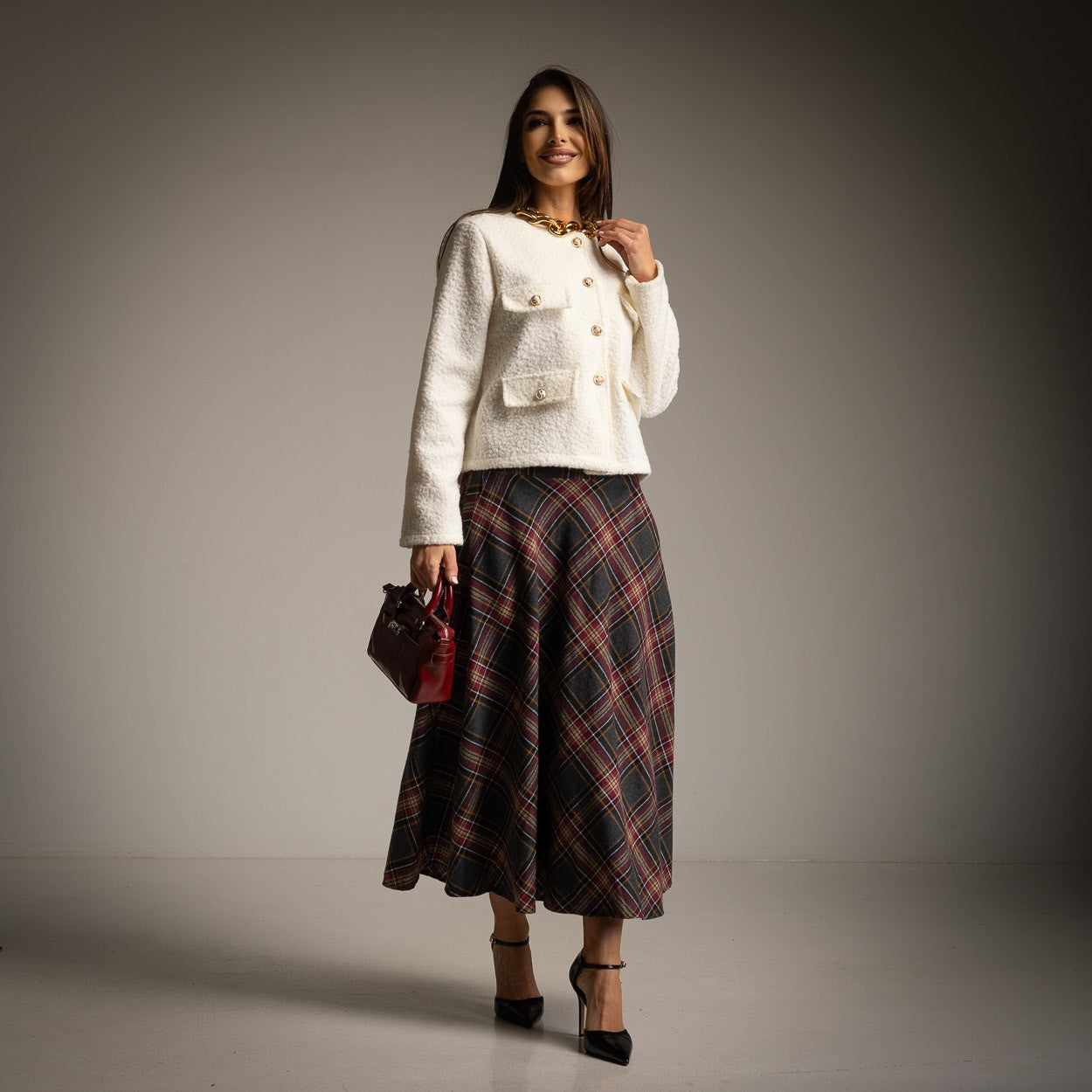 JAQUETA ALBNS BAGUILLA COM BOLSOS DE BOTÕES - Carla Valente