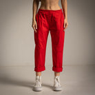 CALÇA ALBNS BAGGY COM BOLSO FRANCÊS - Carla Valente