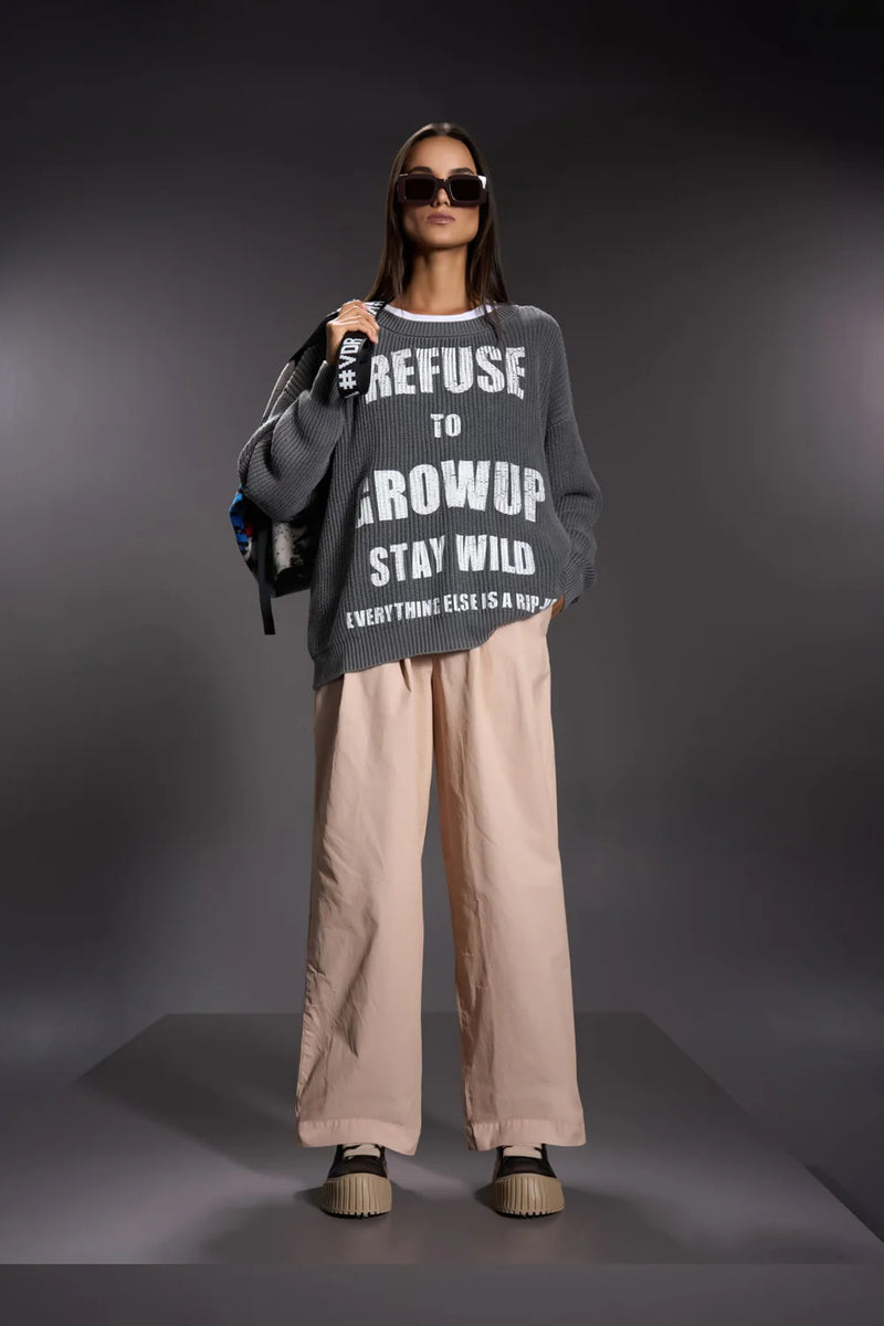 PULLOVER VDR REFUSE TO GROW UP