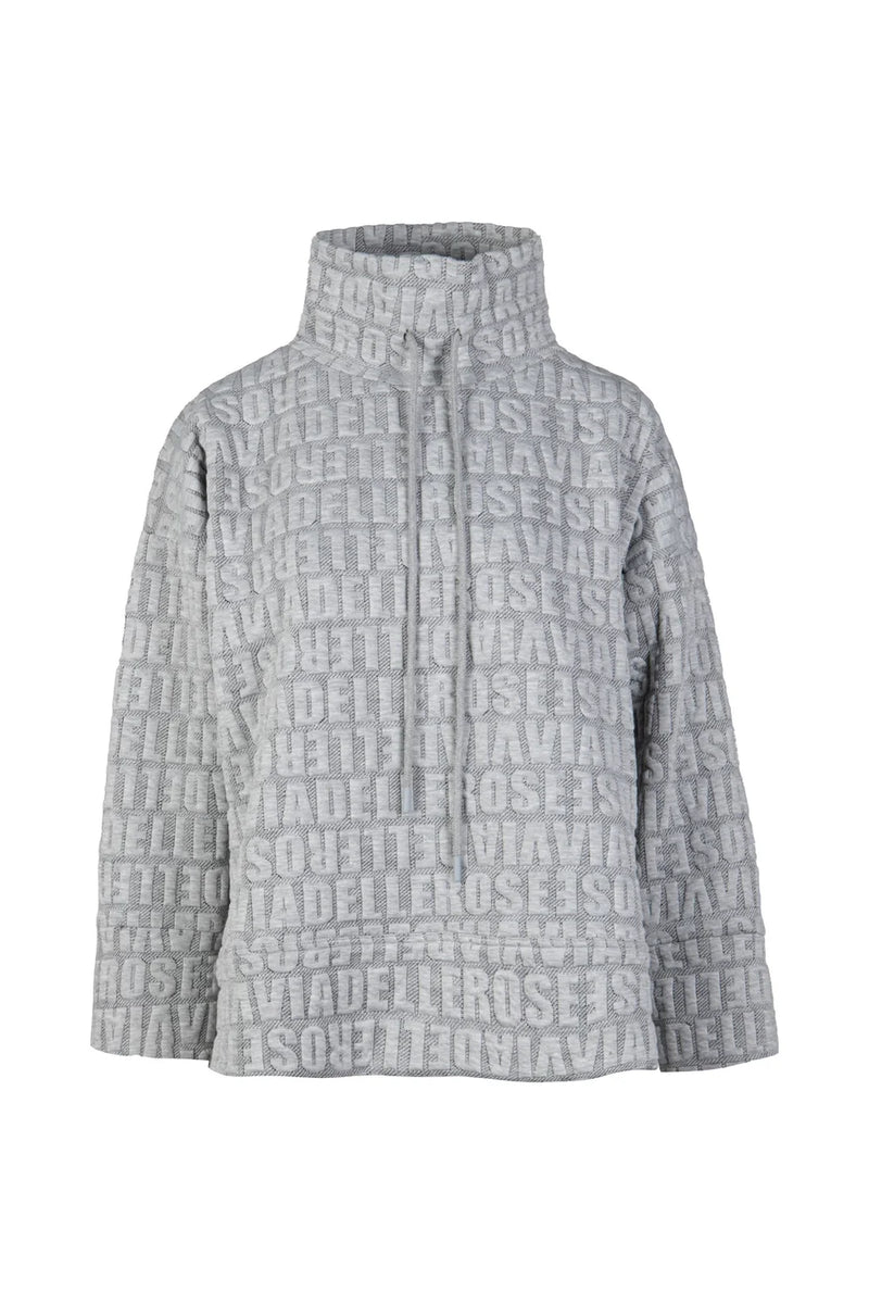 SWEATSHIRT VDR LETRAS GOLA ALTA