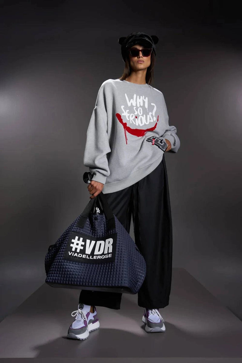 SWEATSHIRT VDR WHY SO SERIOUS ?