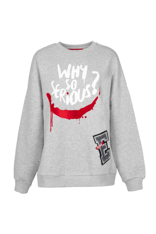 SWEATSHIRT VDR WHY SO SERIOUS ?