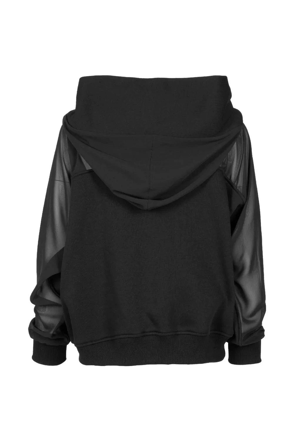 SWEATSHIRT VDR C/CRPÇ MANGA TRANSPARENTE - Carla Valente