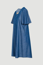 VESTIDO FERRACHE GANGA DEC CORRETE METÁLICA - Carla Valente