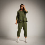 CAMISETA ALBNS ZIPERS BOLSOS - Carla Valente