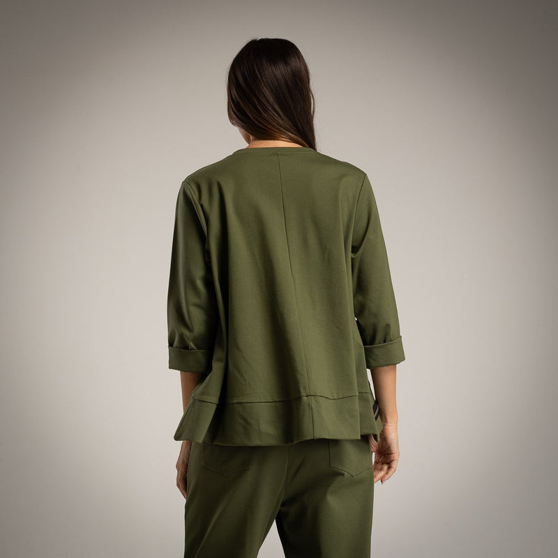 CAMISETA ALBNS ZIPERS BOLSOS - Carla Valente