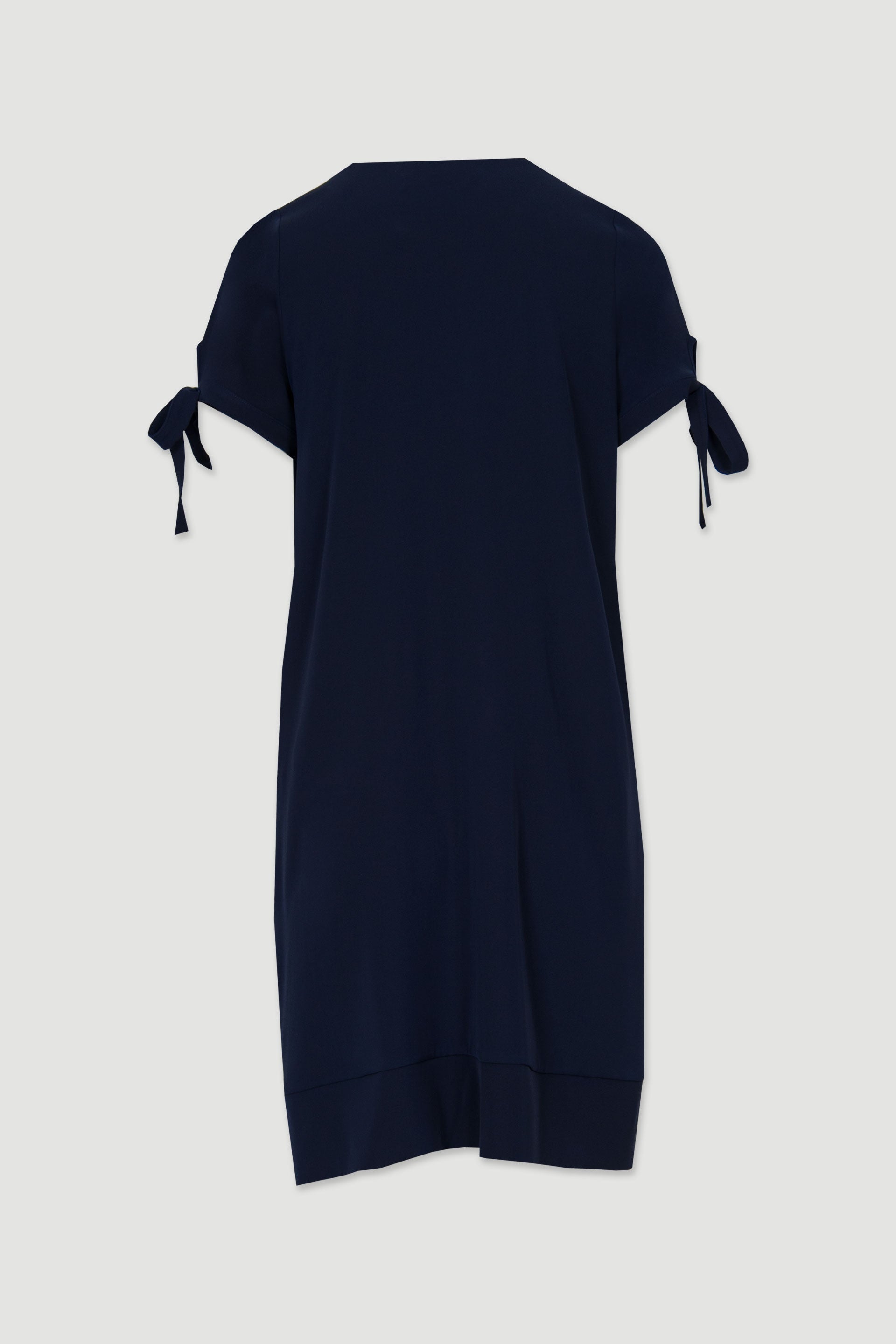 VESTIDO FERRACHE CURTO MANGA C/LAÇOS - Carla Valente