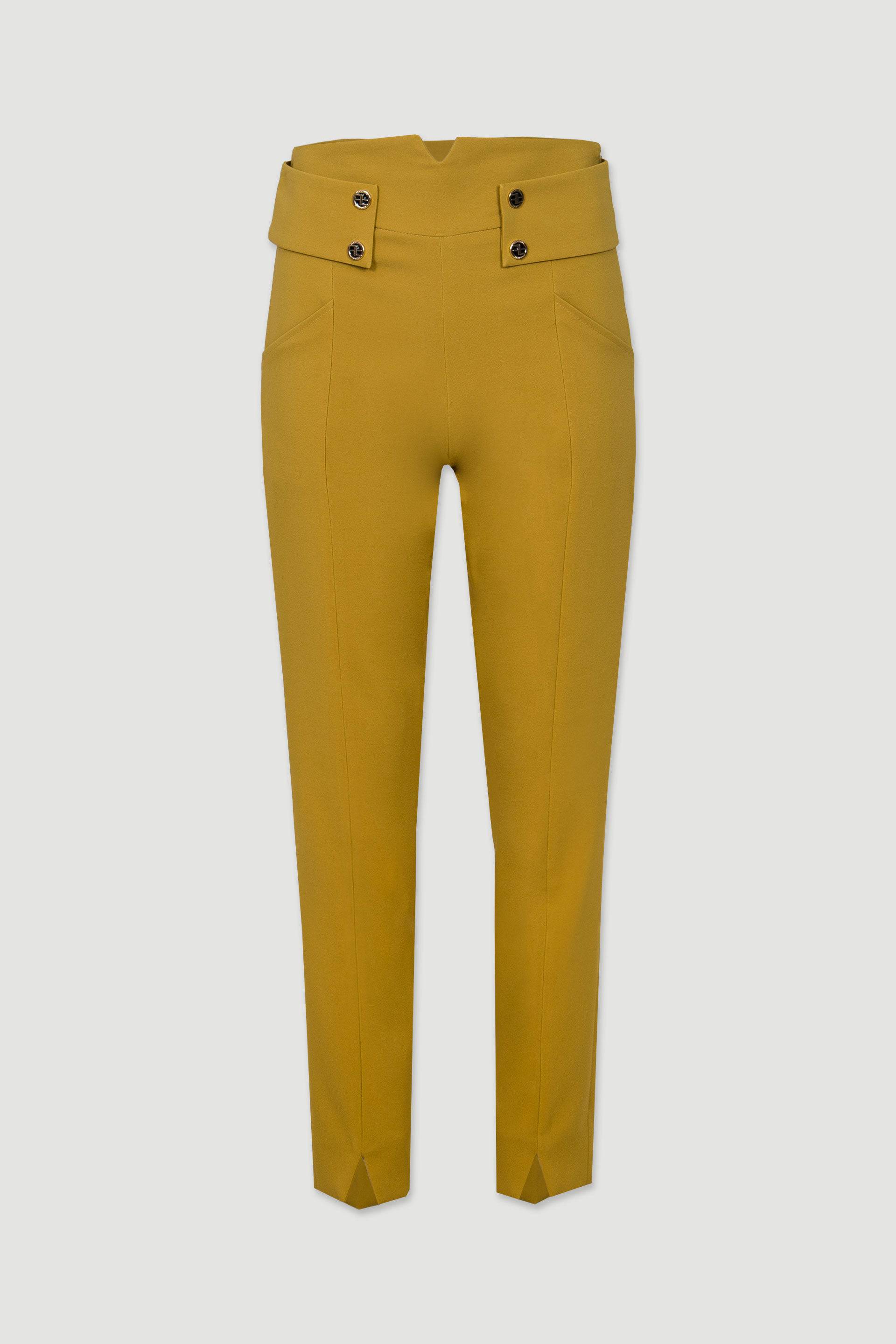 CALÇA FERRACHE CLÁSSICA C/BOTÕES - Carla Valente