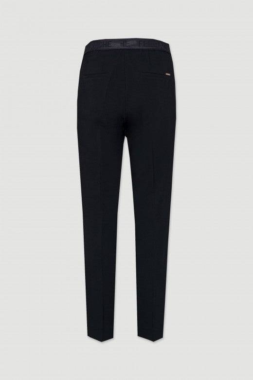 CALÇA FERRACHE CLÁSSICA C/ CINTO ELÁSTIO - Carla Valente