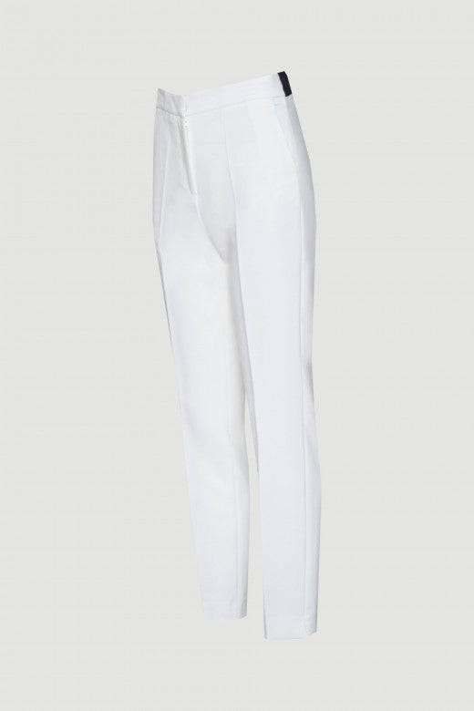 CALÇA FERRACHE CLÁSSICA C/ CINTO ELÁSTIO - Carla Valente