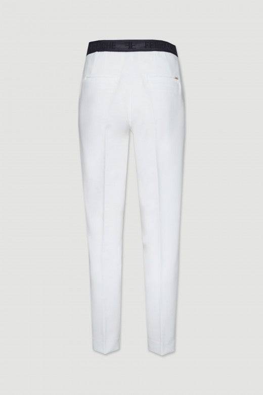 CALÇA FERRACHE CLÁSSICA C/ CINTO ELÁSTIO - Carla Valente