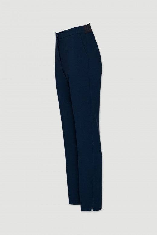 CALÇA FERRACHE CLÁSSICA C/ CINTO ELÁSTIO - Carla Valente