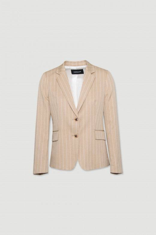 BLAZER FERRACHE CLÁSSICO DE RISCAS - Carla Valente