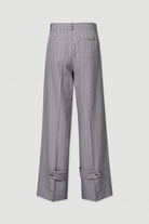 CALÇA FERRACHE WIDE LEG C/RISCAS DIPLOMS - Carla Valente
